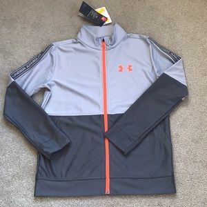 UNDER ARMOUR BOYS FRONT OPEN LIGHT JACKET